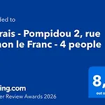 Marais - Pompidou 2, Rue Simon Le Franc - 4 People